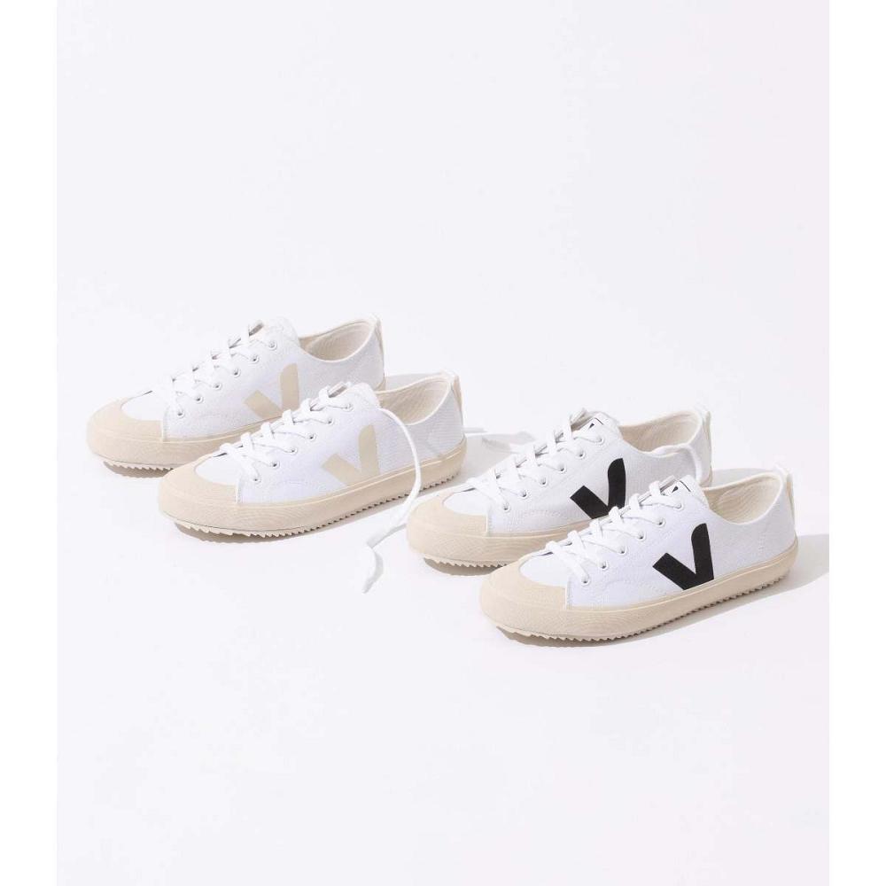 Pantofi Barbati Veja NOVA CANVAS White/Black | RO 248NWY